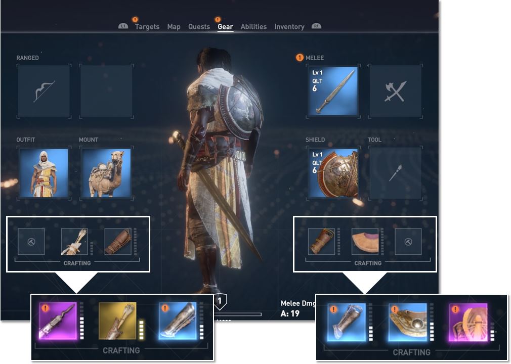 Assassin's Creed Origins - How Does Crafting Work?