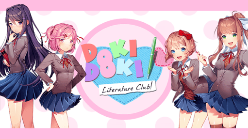 Doki Doki Literature Club - Writing Poems