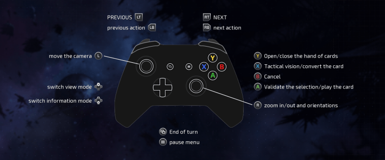 Space Hulk: Tactics - Xbox One Controls 1 15
