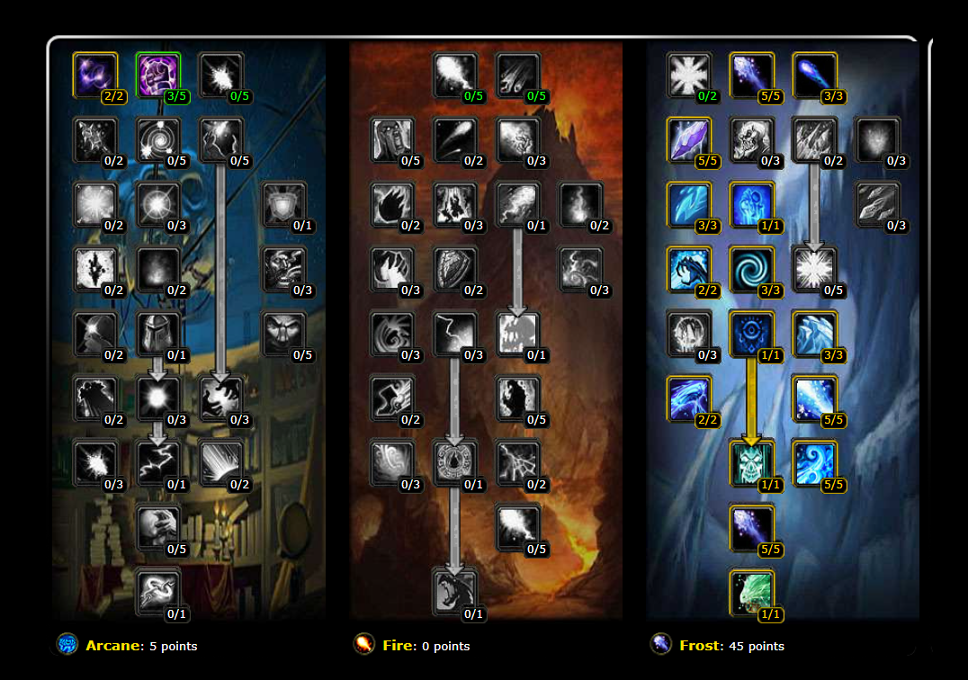 WoW Burning Crusade (TBC) Classic - Mage PvE DPS Spec, Builds, and Talents 111