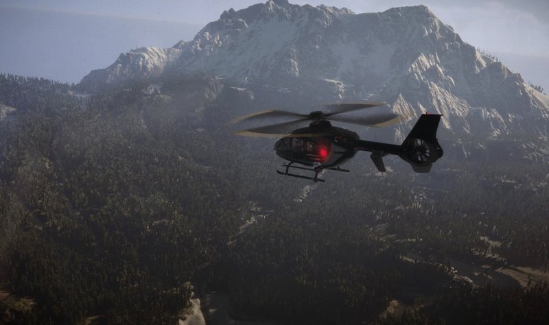 A Helicopter in Sons Of The Forest