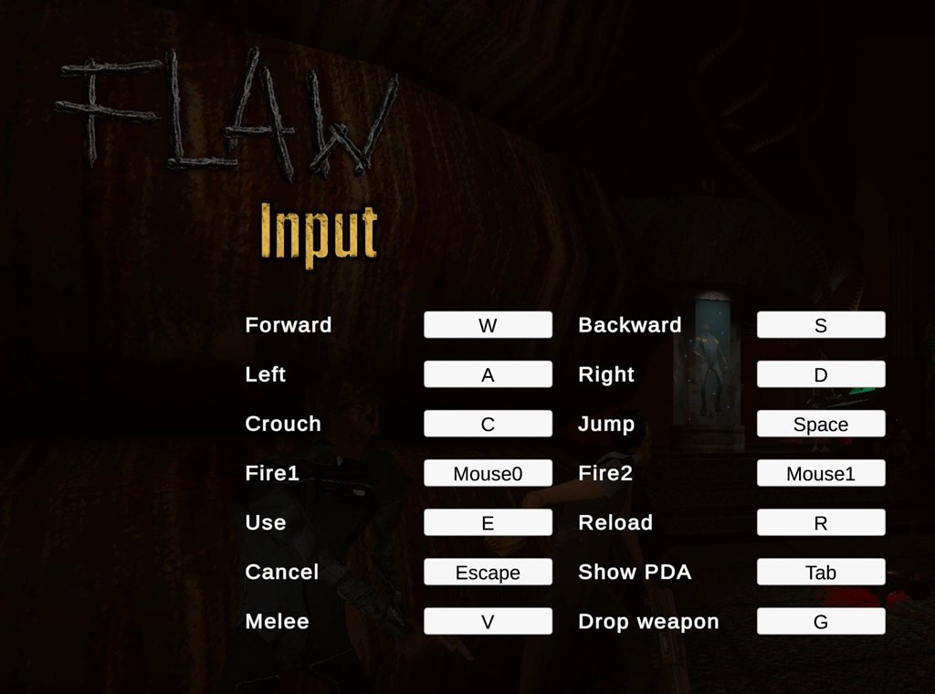 Controls for FLAW Controls for FLAW